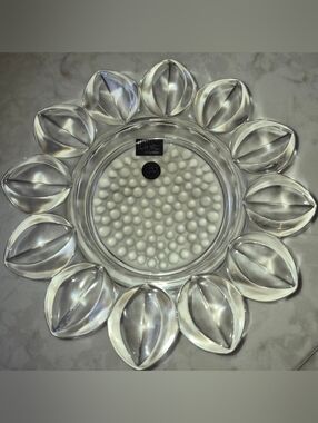 Iline Crystal Ashtray, Bowl Handcrafted, Made In GERMANY